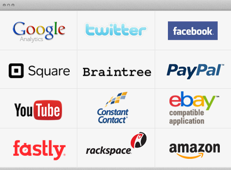 Table of third-party company logos